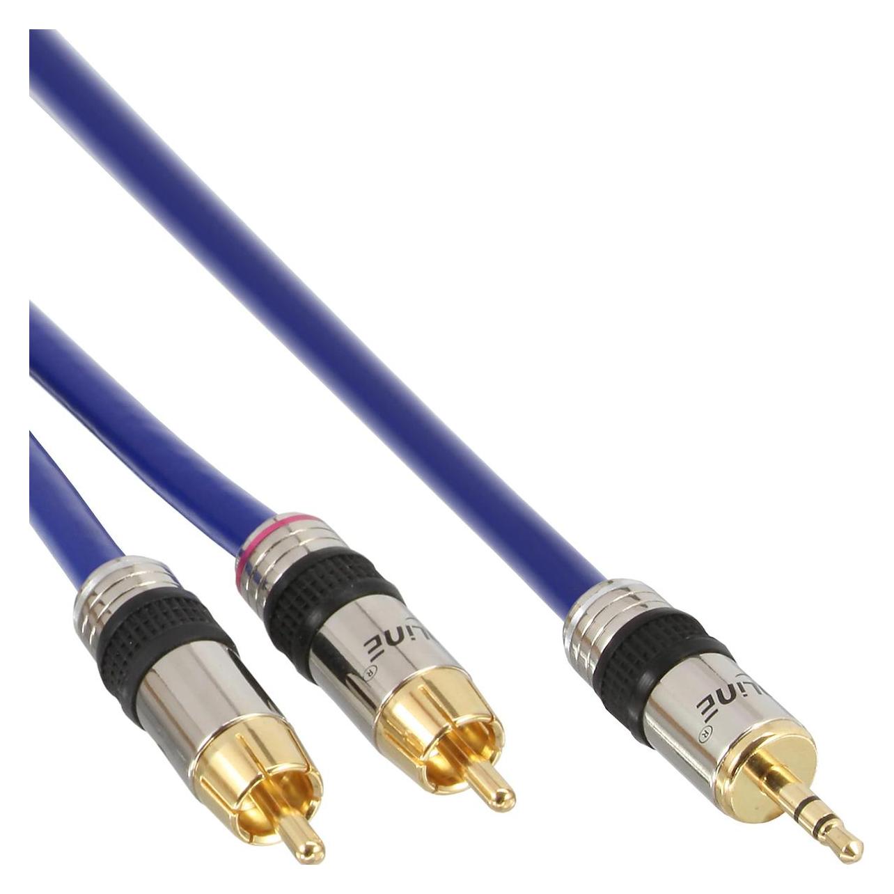 InLine Cinch - 3.5mm (10 m, AUX Kabel, Cinch Kabel) (89936P)