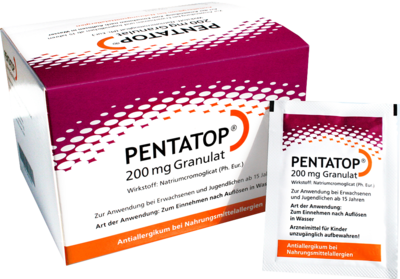Pädia GmbH PENTATOP 200 mg Granulat 50 St 04843505