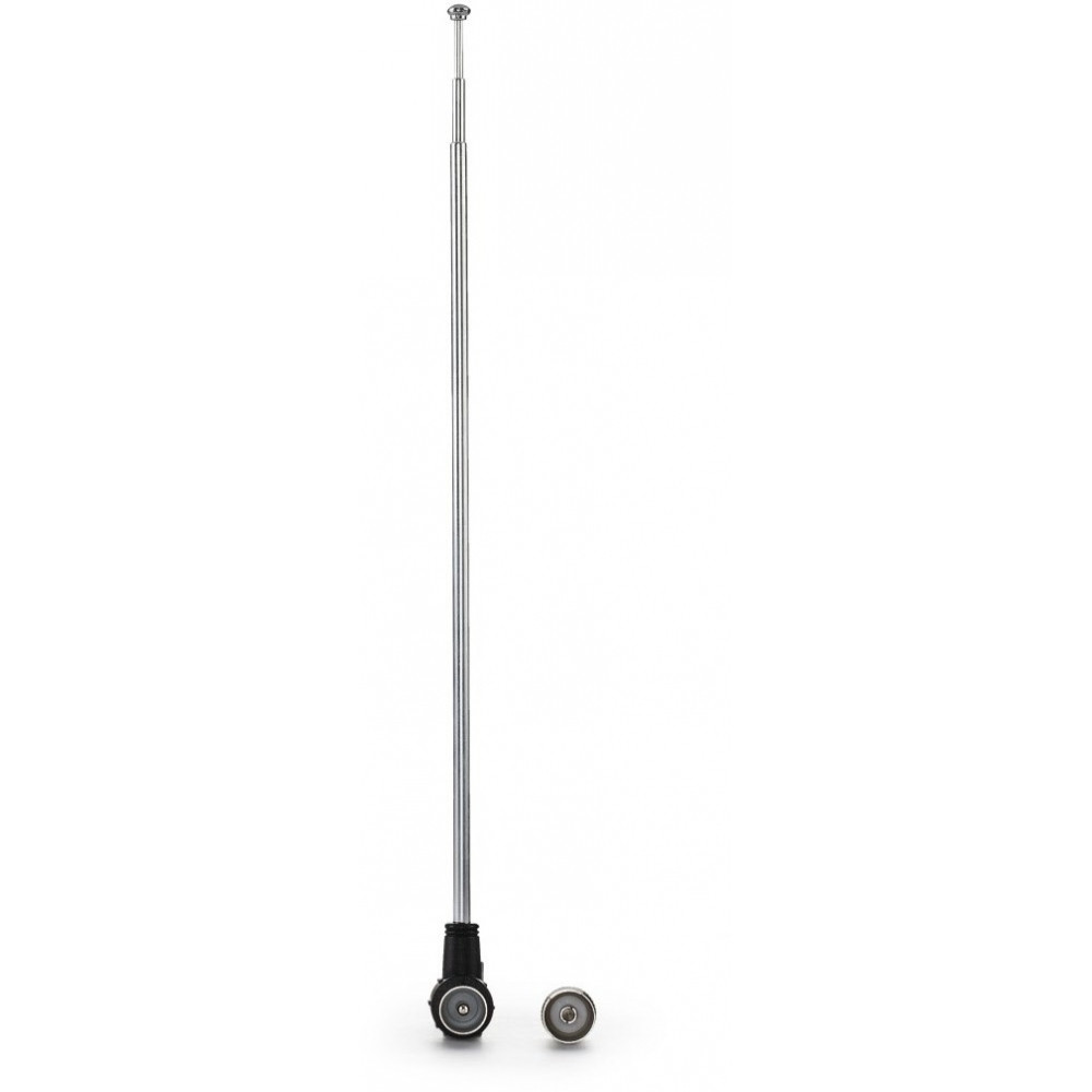 Hama Mobiele Interne Antenne - Zwart/Zilver - DVB-T2, DAB, DAB+, FM - 25 mm