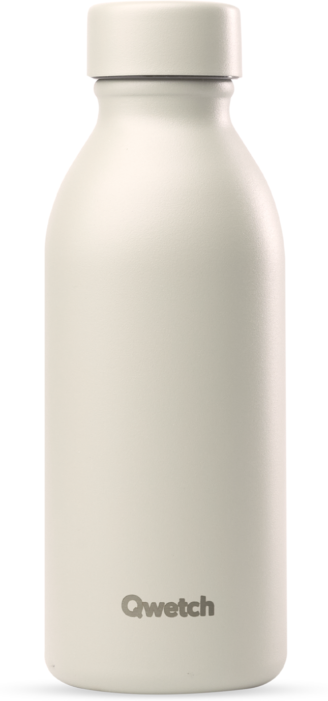 Isolierflasche Icon 50cl - QWETCH-Flasche, recycelter Edelstahl, kompakt - Kusmi Tea