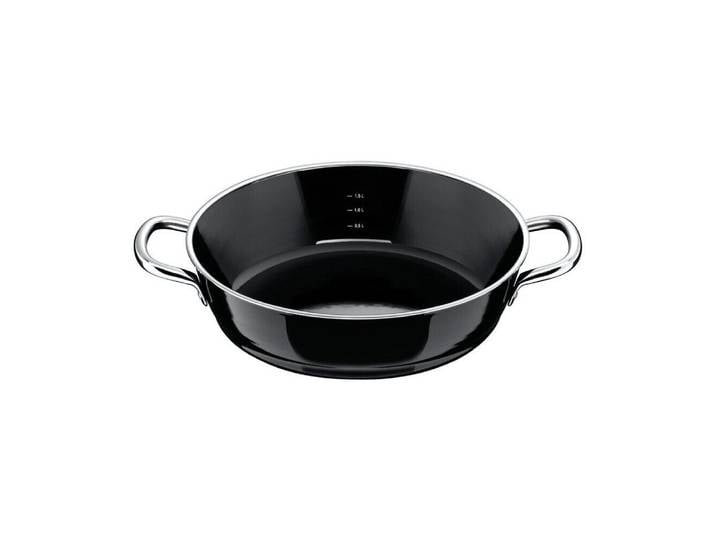 Silit Schmorpfanne Schmorpfanne 24 cm Professional schwarz, (1-tlg), Schmorpfanne, Ø24cm, Silargan, schwarz