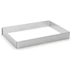 de buyer patisserie rahmen edelstahl 36x26x4.5cm 1 stück