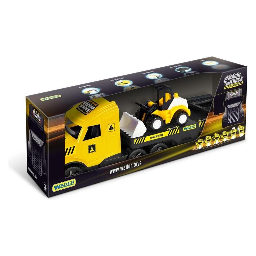 Wader Magic Truck Technic Laweta ze spychaczem (54613647)
