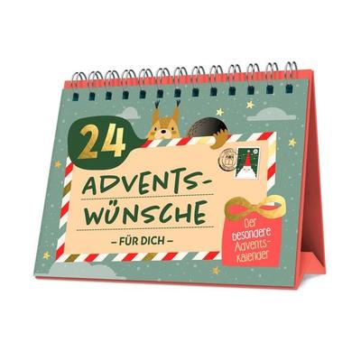 24 Adventswünsche für dich - Adventskalender