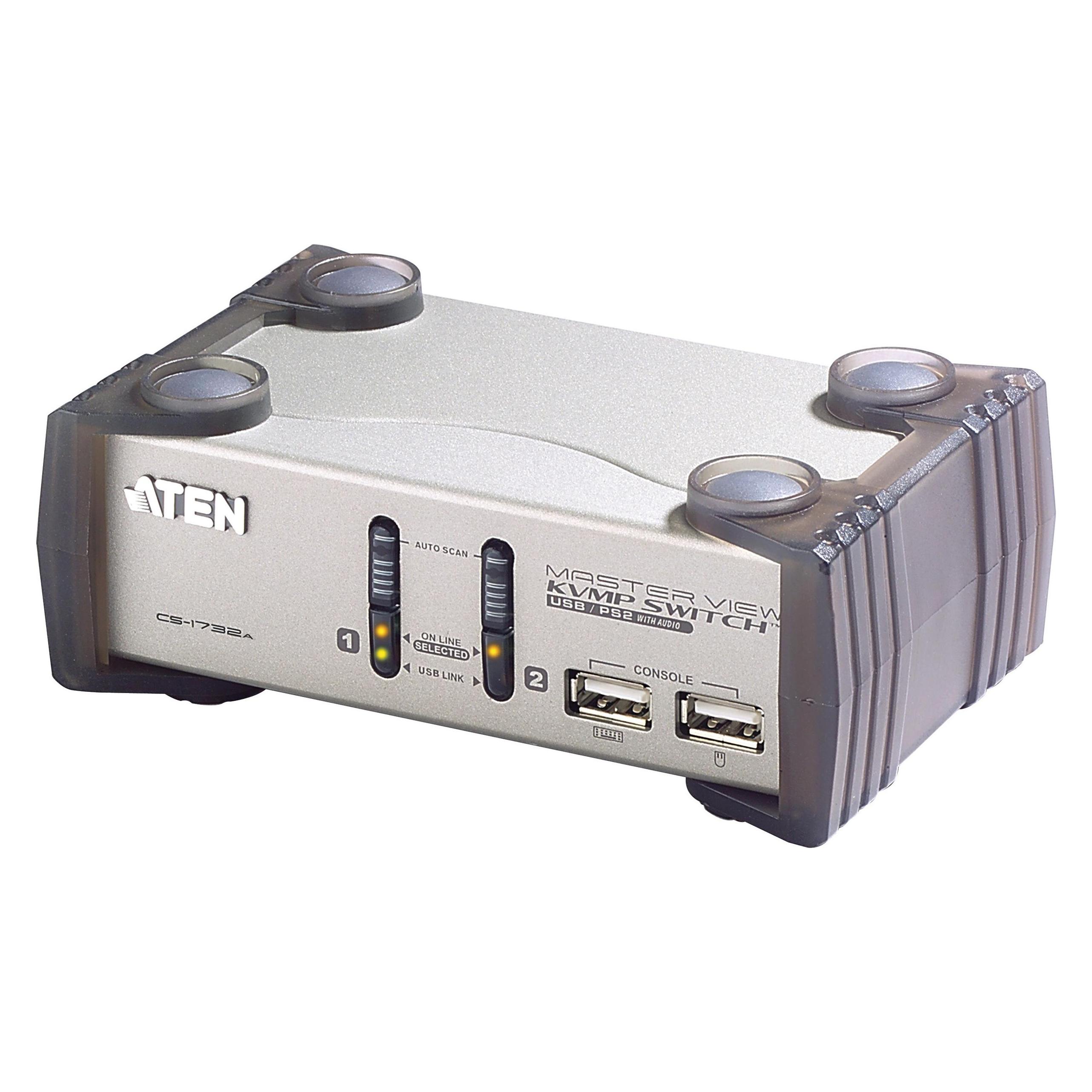 Aten CS1732A Tastatur/Video/Maus (KVM)-Switch (CS1732A)