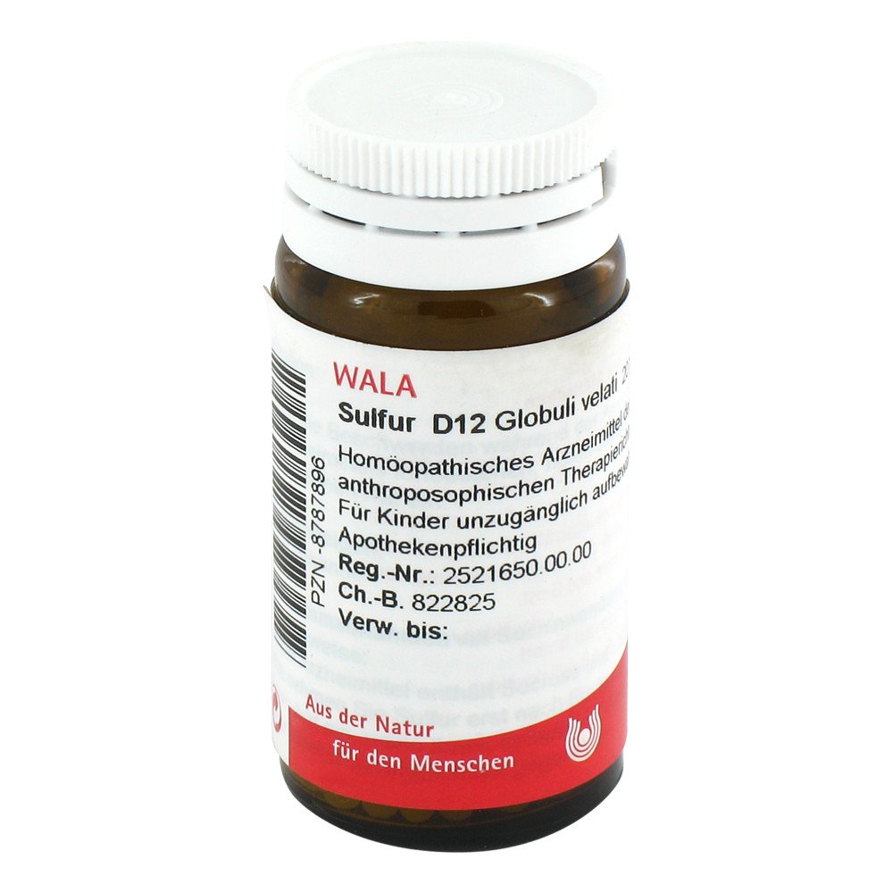 WALA Heilmittel GmbH Sulfur D12 Globuli 08787896
