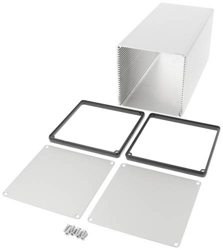 Hammond Electronics 1455NS2201 Universal-Gehäuse 220 x 103 x 103 Aluminium extrudiert Klar 1St.