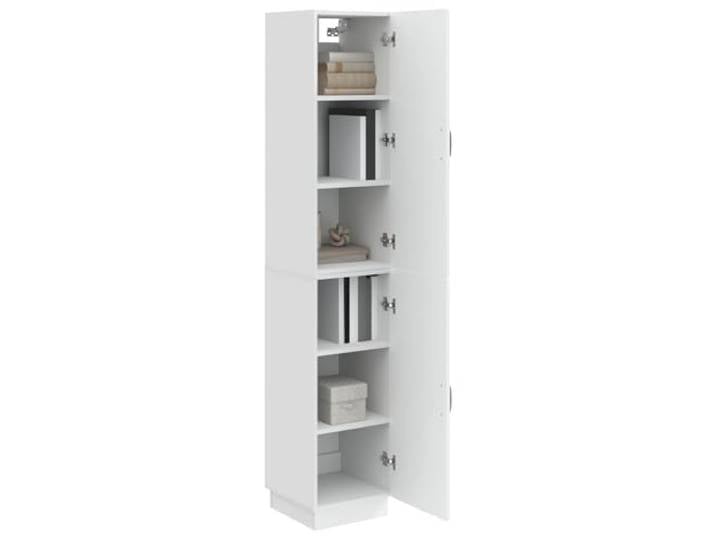 KTHLBRH 2-teiliges Schrank-Set weiß glänzend Holz Für Innen oder Garten, vielseitiges Möbelstück, leicht zu bewegen, moderner Stil