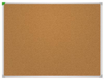 Franken Korktafel U-Act! Linie®, Wandmontage im Hoch- & Querformat, Aluminiumrahmen, 1200x1600 mm
