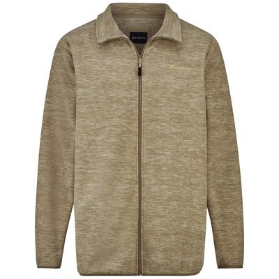Sweatjacke BABISTA "Fleecejacke FLOREVERTO", Herren, Gr. 48, beige, Obermaterial: 100% Polyester COOLMAX PES(Coolmax)., Sweatjacken Sweatjacke