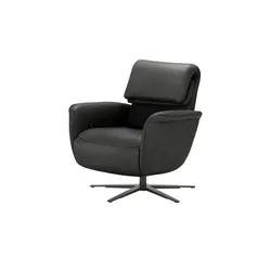 Hukla Relaxsessel  Yuna , schwarz , Maße (cm): B: 78 H: 88 T: 82.0