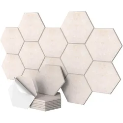 Relaxdays Akustikplatten (1 Stk.), Raumakustik, Beige