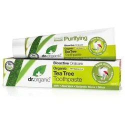 Dr Organic Tea Tree Toothpaste 100ml