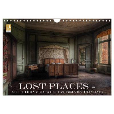 Lost Places - Auch der Verfall hat seinen Charme (Wandkalender 2026 DIN A4 quer), CALVENDO Monatskalender