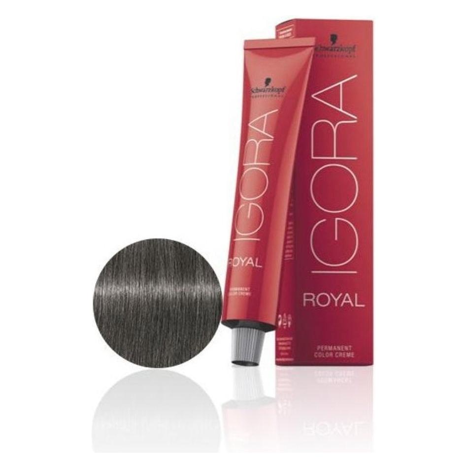 Schwarzkopf Professional Schwarzkopf Igora Royal 6-12 Dark Blonde Cendre Plus Colour Tint 60ml Tube (6-12 Dark Blonde Cendre Plus) (34033935)