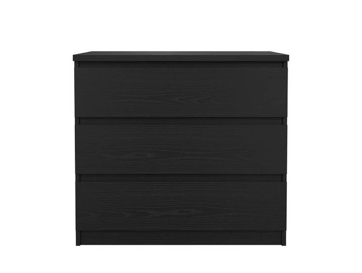 Tvilum Kommode Naia Kommode 3 Schubladen schwarze Struktur.