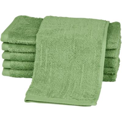 Gästehandtuch ROSS "Premium", grün (schilf), B:30cm L:50cm, Frottier, Obermaterial: 100% Baumwolle, Handtücher, 100% Baumwolle