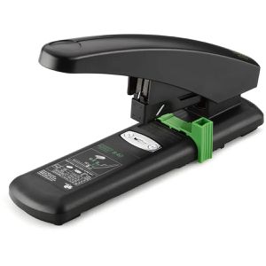 Novus Heftgerät B40 re+new, 023-0067, Blockhefter mit Bypassheftung, schwarz, Heftleistung 100 Blatt