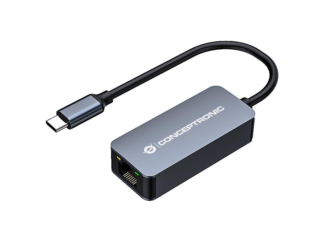 Conceptronic ABBY12GC 2.5G-Ethernet USB 3.2 Gen 1 Adapter