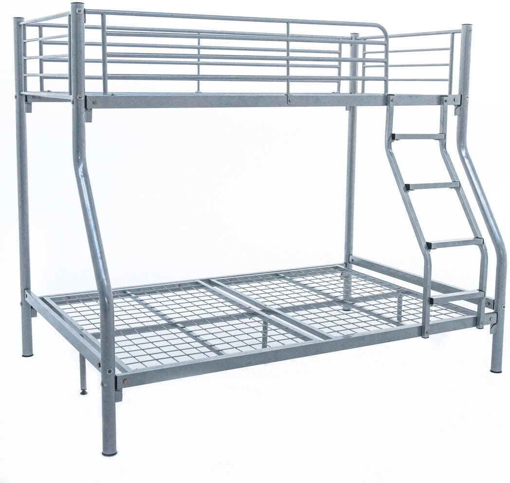 Isabelle & Max Prince Bunk Bed Gray UK Single - DE 90 x 190 cm;UK Double - DE 135 x 190 cm