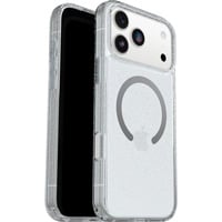 Symmetry Clear, Handyhülle transparent/silber (glänzend), iPhone 17 Pro Max, MagSafe