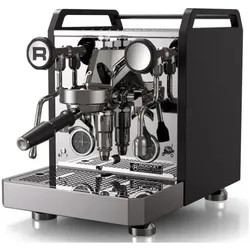 Rocket Mozzafiato Fast V, Siebträgermaschine, Schwarz