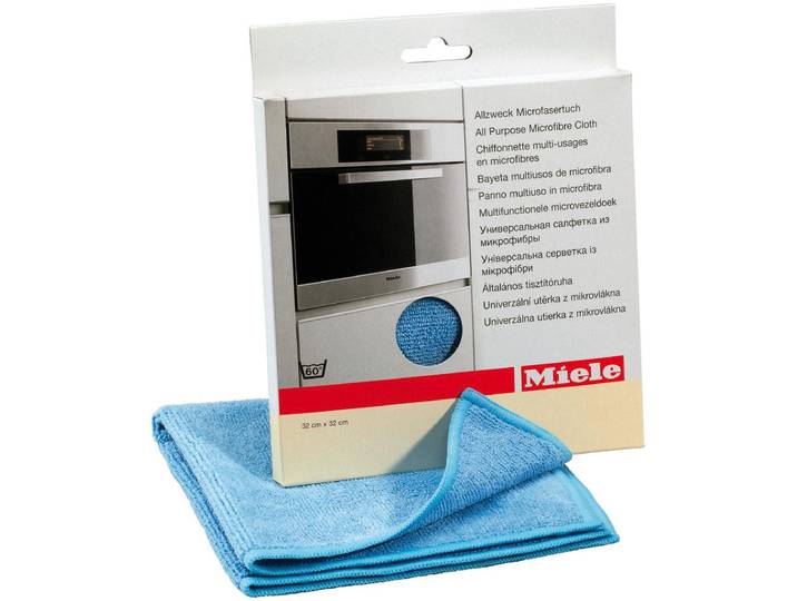 MIELE Mikrofasertuch GP MI X 0011 W , blau, B:32cm L:32cm, Putztücher, Mikrofasertuch