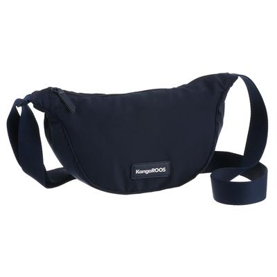Umhängetasche KANGAROOS, Damen, Gr. B/H/T: 30cm x 16cm x 9cm, blau (navy), Nylon, Taschen Umhängetasche, Schultertasche Bauchtasche