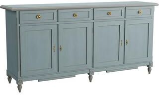 Casa Florentina Antoinette Sideboard - Distressed Blue Gray - Ballard Designs