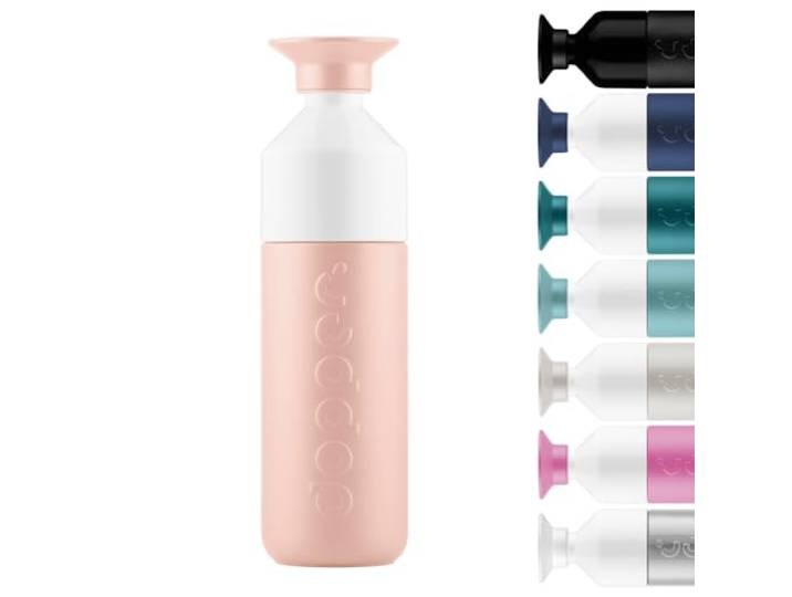 Dopper Insulated Bouteille Isotherme 350ml\, 580ml\, 1L - 12h de boisson chaude\, 24h de boisson froide - La gourde réutilisable acier inoxyable d'eau\, thé\, café