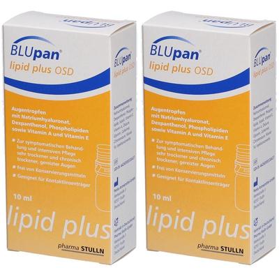 Blupan lipid plus OSD Augentropfen 2x 2x1x10 ml