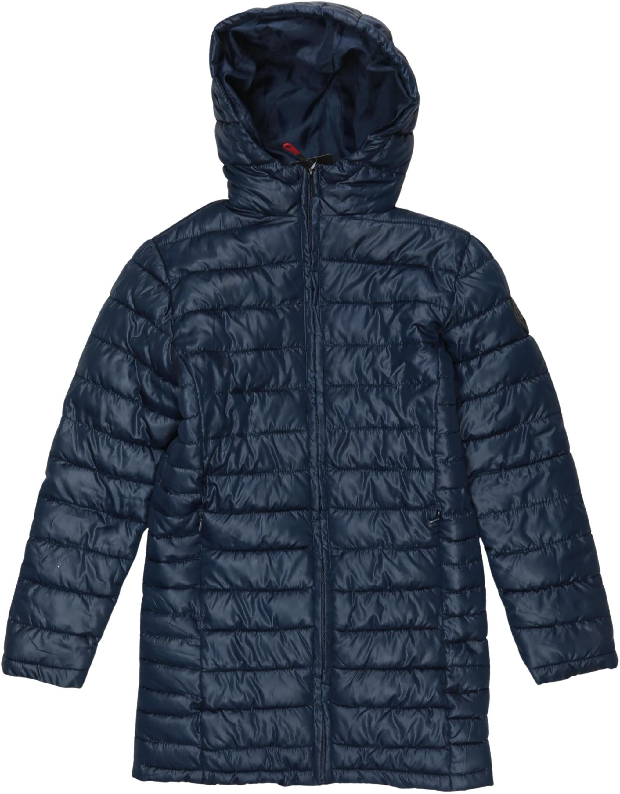 Canadian Classics Mädchen Jacke oder Mantel, Marineblau, Gr. EU 134 (US 10), Synthetik - Second Hand