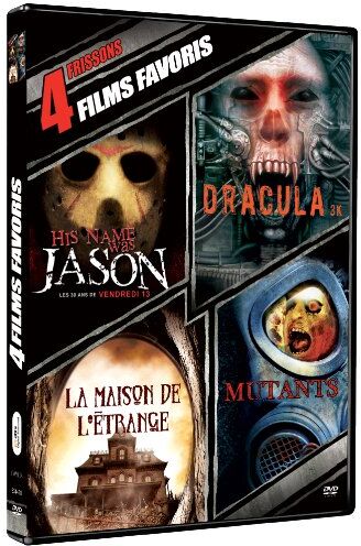 Frissons (His Name Was Jason + Dracula +La Maison De L'Etrange + Mutants) - Preis vom 11.10.2026 23:13:37 h