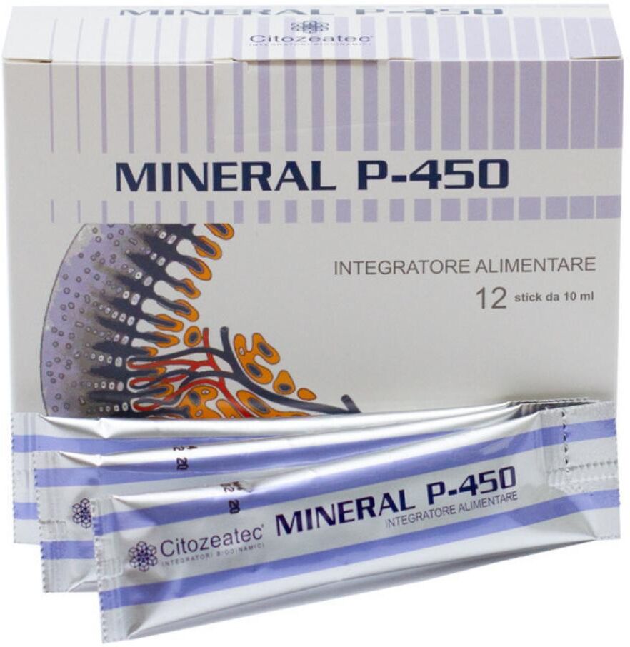 CITOZEATEC Srl MINERAL P 450 12STICK 10ML