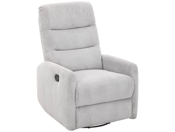 Carryhome Relaxsessel, Hellgrau, Metall, 78x107x95 cm, Relaxfunktion, Wohnzimmer, Sessel, Relaxsessel