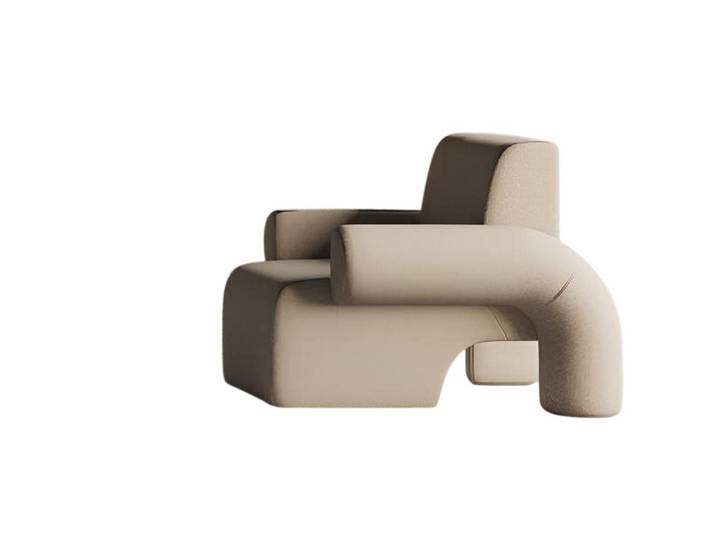 JVmoebel Sessel Moderner Sessel mit eleganter Polsterung und hohem Komfort (1-St., Sessel), Made in Europe