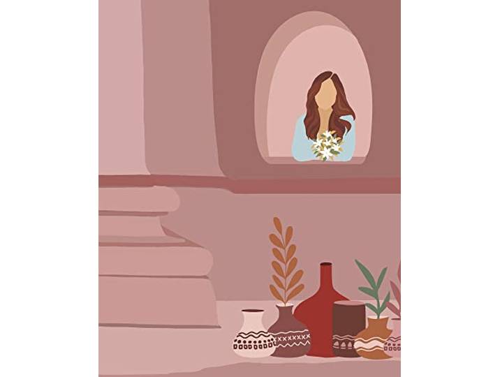 Komar Wandbild - Thousand and Two Nights - Größe: 40 x 50 cm - Poster, Kunstdruck, Dekoration, Wohnzimmer, Schlafzimmer