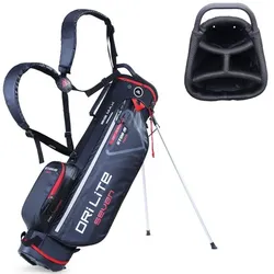 Big Max Dri Lite Seven Standbag schwarz/rot