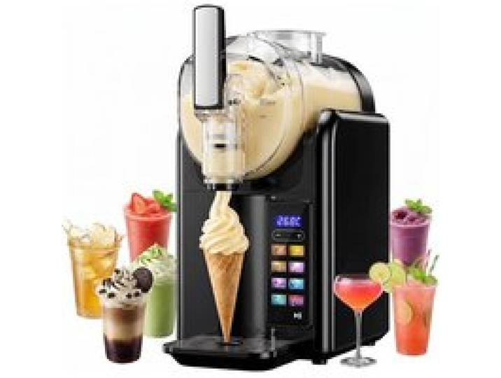 Machine À Granité Slush Machine 2L Machine À Slush Machine À Granité Avec Écran Led 7-In-1 Slush Machine Permet De Réaliser Des Gl