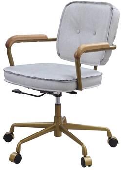 CDecor Chloe Upholstered Leather Office Chair