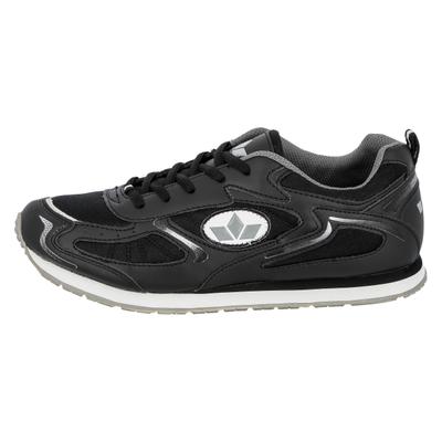 Laufschuh LICO "Joggingschuh Nelson", Herren, Gr. 49, schwarz, Synthetik, Schuhe Laufschuh