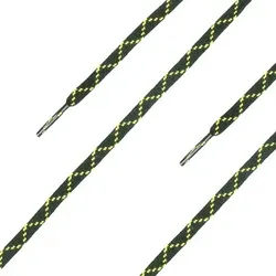 Schnürsenkel Fire Flash Gamma Nomex, Größe 125 - schwarz