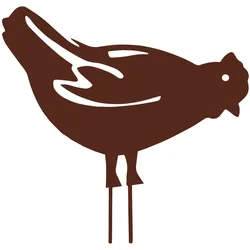 Louis Moulin, Aussendekoration, Dekoratives Huhn