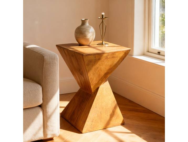 Table d'appoint moderne en béton pour salon, chambre, bureau, jardin, tabouret, mobilier de maison