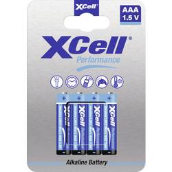 XCell LR03HP Micro (AAA)-Batterie Alkali-Mangan 1.5 V 4 St. 115354