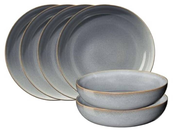 ASA Selection SAISONS Pastateller Denim 21 cm Set6