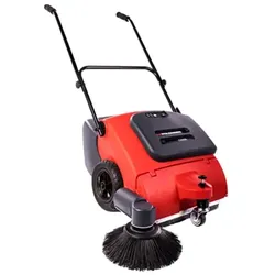 Stolzenberg Cross Sweep CS 650 elektrische Profi Kehrmaschine Akkukehrmaschine für Ganzjahreseinsatz, auch leichter Schnee