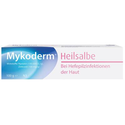Mykoderm Heilsalbe Nystatin u.Zinkoxid 100 g Salbe