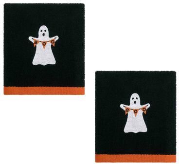 Avanti Linens Avanti Ghost Boo Halloween 2-Pack Hand Towels
