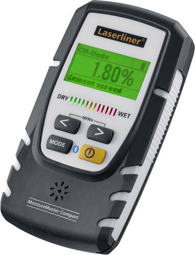 Holz-/Baufeuchtemesser MoistureMaster Compact Plus 0-40GradC/LF 60% LASERLINER